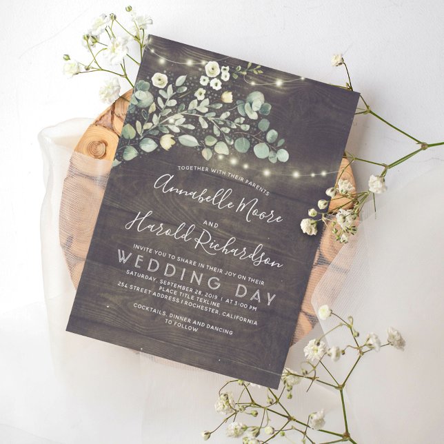 La verdure verdoyante | Invitation de Mariage camp (Créateur téléchargé)