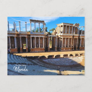 La véritable carte postale de Mérida en Espagne