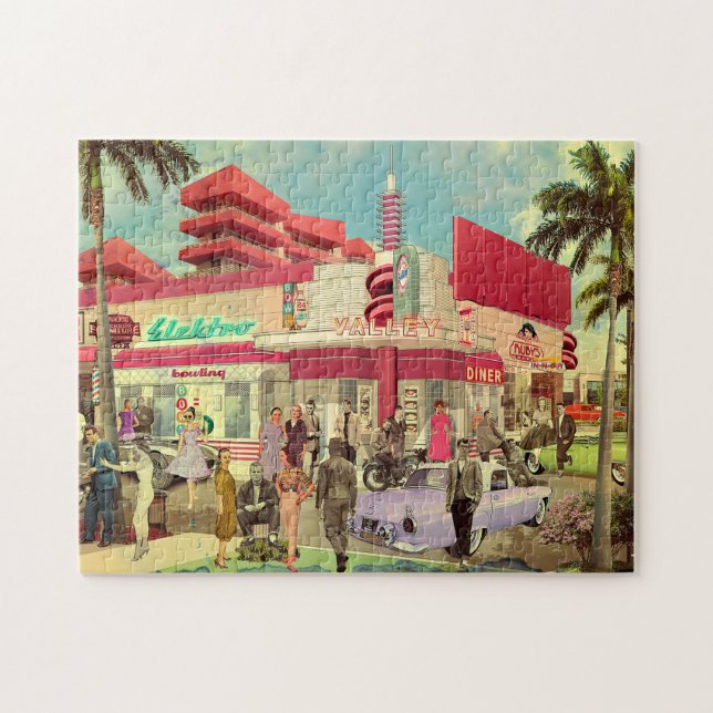 La Verne Bay Avenue Jigsaw Puzzle (Horizontal)
