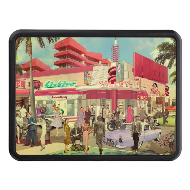 La Verne Bay Avenue Trailer Hitch Cover (Front)