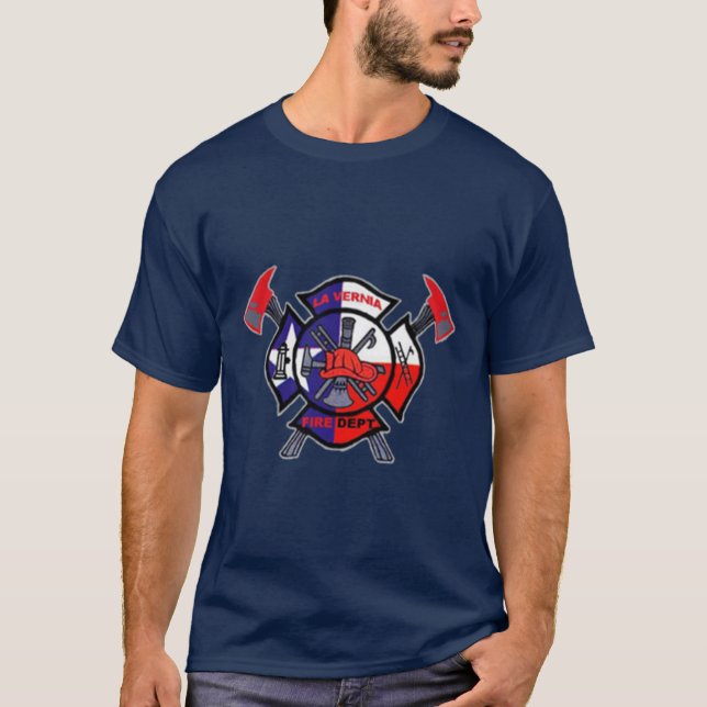 La Vernia Texas Fire Dept. T-Shirt (Front)