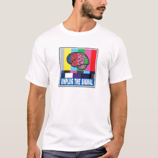 La version 2 de T-shirt de noir "débranchez