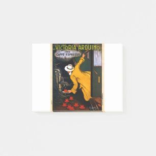 La Victoria Arduino Caffe Expresso Vintage Poster Post-it Notes