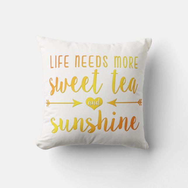 La vie a besoin d'un coussin plus doux de thé et (Recto)