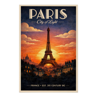 La vie à Paris Poster