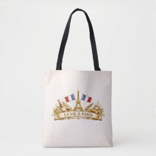La vie à Paris Tote Bag