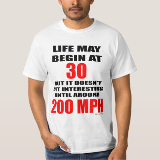 La vie au T-shirt de 200 M/H