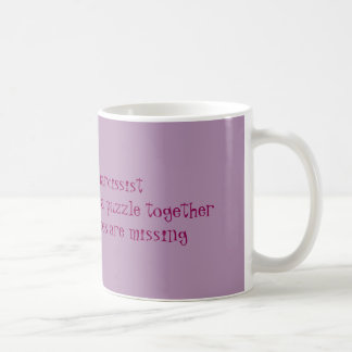 La vie avec une tasse de Narcissist