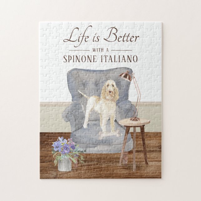 La Vie, c'est avec le puzzle de l'ITALIANO (Vertical)