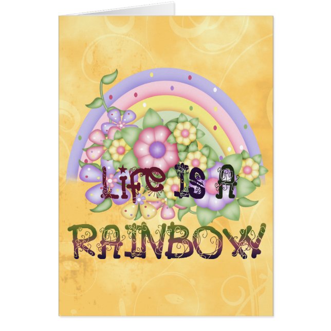 La vie d'arc-en-ciel (Devant)