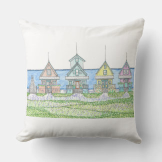 La vie de cabane de plage 1; Coussin d'extérieur; 