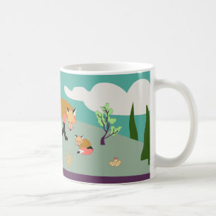 La vie de désert : art de renard et de tasse de
