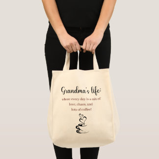 La vie de grand-mère sac fourre-tout : Où chaque j