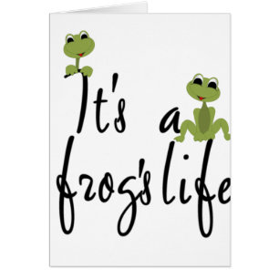 La vie de grenouilles