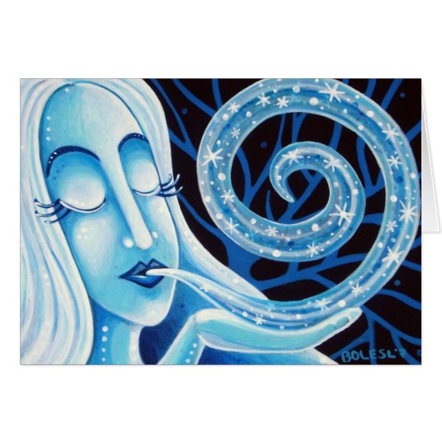 La vie de la carte d'hiver (Devant Horizontal)