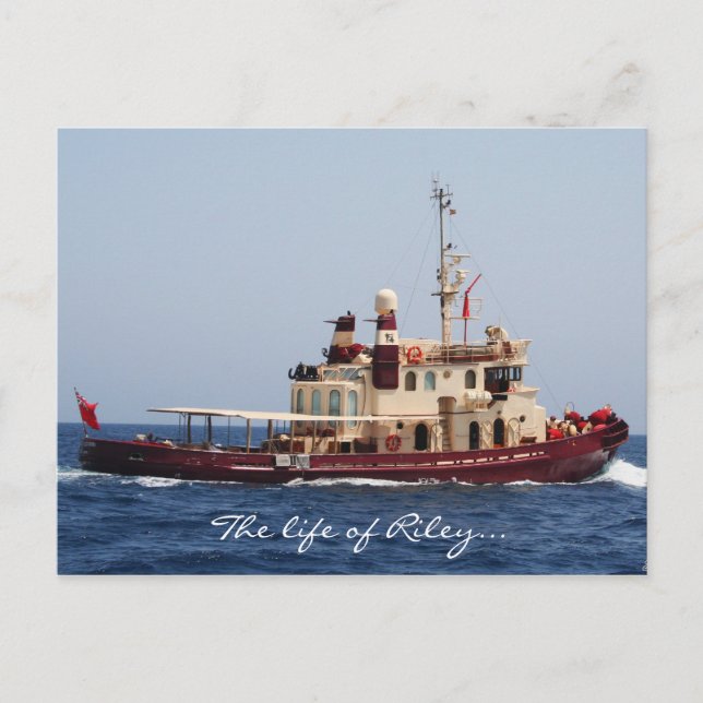 La vie de la carte postale Riley (Devant)