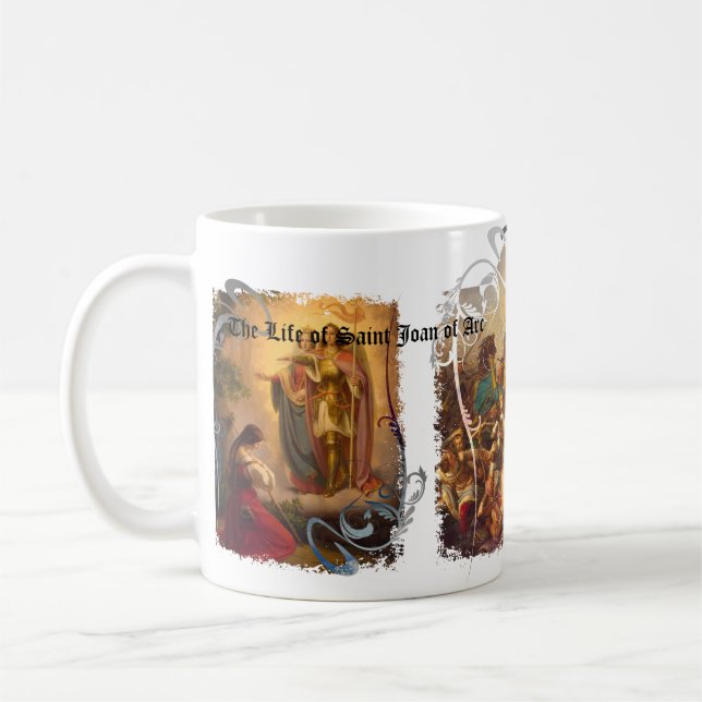 La vie de la tasse de café de Jeanne d'Arc de (Gauche)
