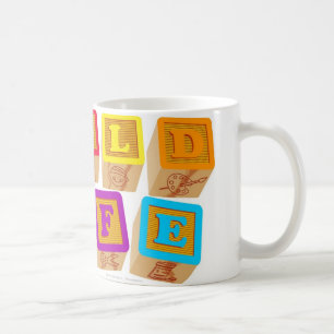 La vie d'enfant bloque la tasse