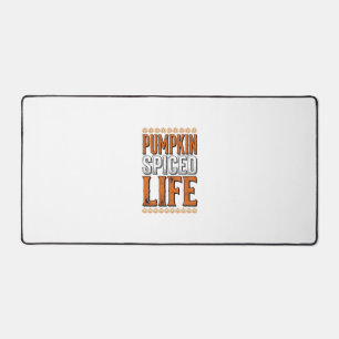 La vie épicée de citrouille Typographie vintage Ha