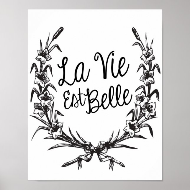 La Vie Est Belle Poster (Front)