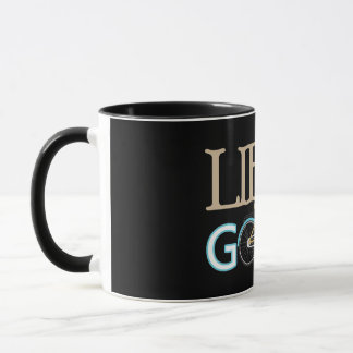 La vie est bon Vélo Circuler l'eau Mug