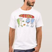 LA VIE EST BONNE - T-SHIRT DRÔLE DE GOUDA