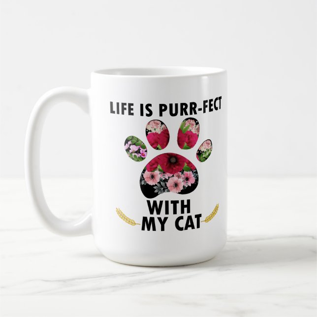 La Vie Est De La Mug Ciblée (Gauche)