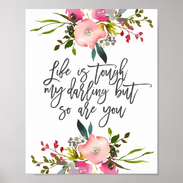 La vie est dure ma chérie, mais vous aussi Poster (Devant)