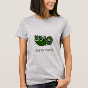 La vie est dure - Soyez gentil, Turtle T-Shirt en