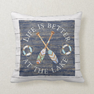La Vie Est Meilleure Au Coussin LakeThrow