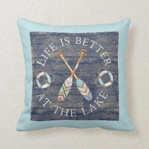 La Vie Est Meilleure Au Coussin LakeThrow