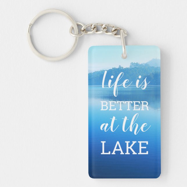 "La vie est meilleure au lac" Lake House (Devant)
