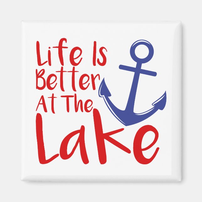 La vie est meilleure au lac Magnet (Devant)