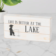 La Vie Est Meilleure Au Signe Du Lac