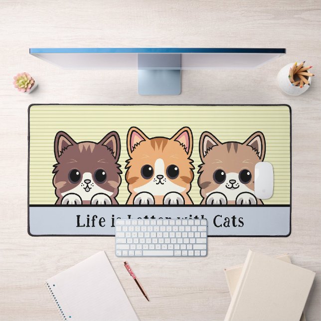 La vie est meilleure avec les chats - Cute Kittens (Créateur téléchargé)