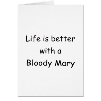 La vie est meilleure avec Mary sanglante