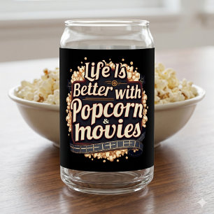 La vie est meilleure avec un design rétro Popcorn