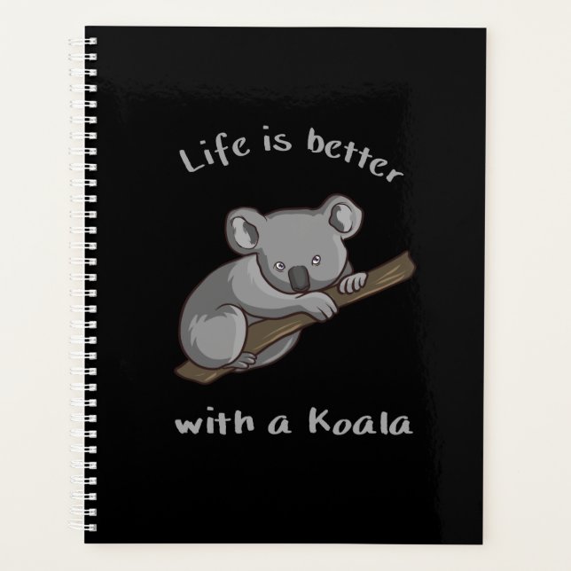 La vie est meilleure avec un koala (Devant)