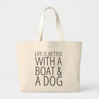 La vie est meilleure avec un sac fourre-tout à