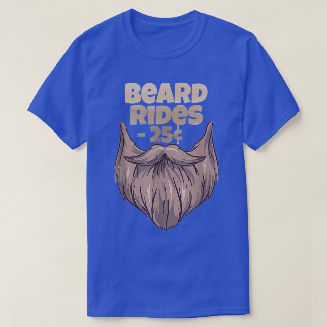 La vie est meilleure avec une barbe TShirt (Design devant)