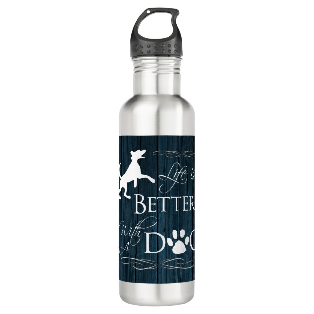 La vie est meilleure avec une bouteille d'eau de c (Devant)
