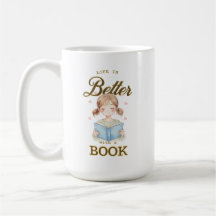 La vie est meilleure avec une tasse de café/thé Li