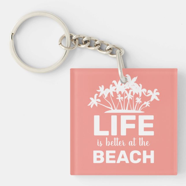 La Vie Est Mieux À L'Île Tropicale De La Plage (Devant)