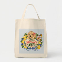 La vie est plus douce avec un sac fourre-tout Gold