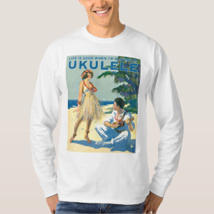 La vie est T-shirt léger de la douille des bons
