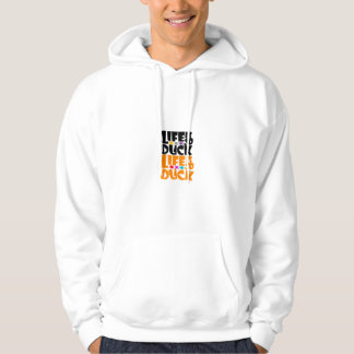 La vie est tellement canard ! Sweat à capuche