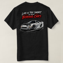 La vie est trop courte JDM T-shirt noir