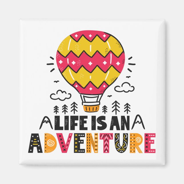 La vie est un aimant d'aventure (Devant)