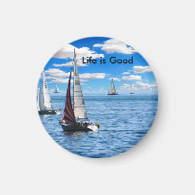 La vie est un bon aimant de voile