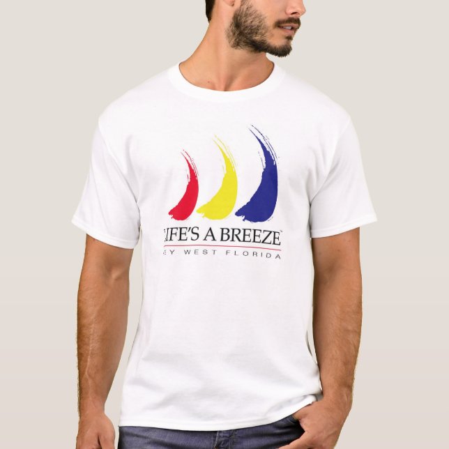 La vie est un T-shirt occidental de (Devant)